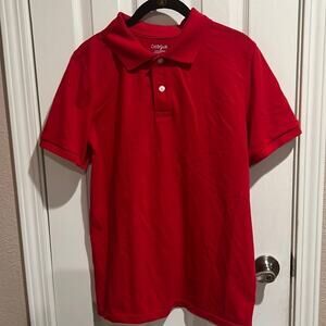 Polo Shirt Boys Red Sz XXL Cat & Jack